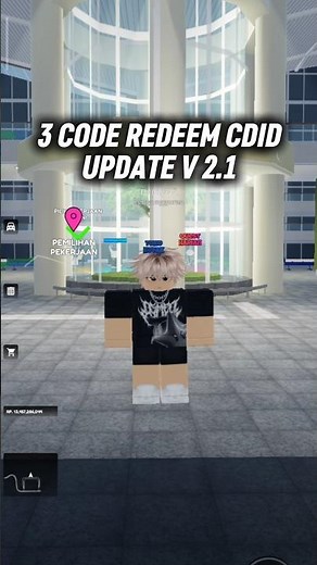 Code Redeem Cdid Update V2.1 | Roblox Indonesia