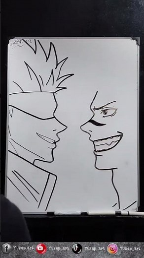 sukuna vs gojo #jujutsukaisen