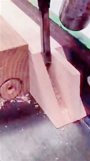 Amazing Square Hole Drill Bit for Woodworking! ⚒️🪵 #diy #tools #shorts