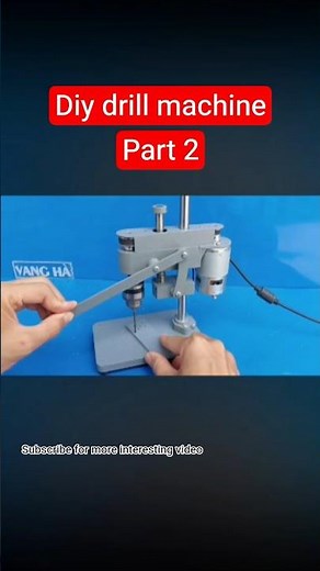 How to Make a Powerful Drill Machine at home. #part2 #diy #machine #shorts