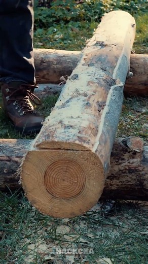 Log Cutting Made Easy #woodworking