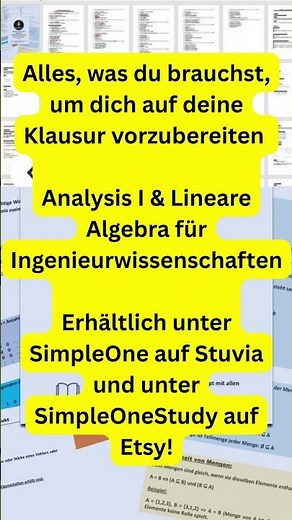 Analysis I & Lineare Algebra endlich verstehen