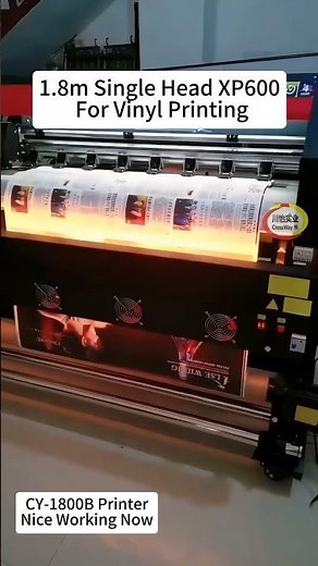 Banner Vinyl Printing Large Format Printer 1.8m