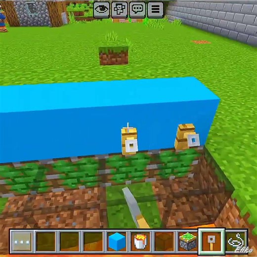 Minecraft Lava Bridge Tutorial 🌏🔥😱 #minecrafthighlights #foryou #minecraft #shorts #viral