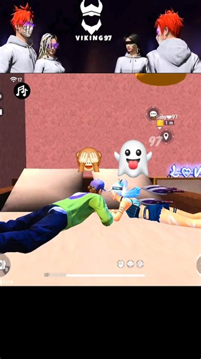 oi mama 1kiss💋😍eee baby ma free fire funny videos |freefire max |couples |viking 97