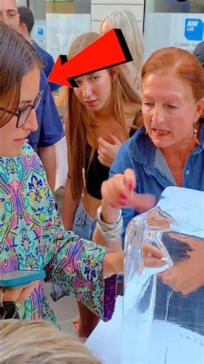 Everyone Failed This Ice Challenge… But She Didn’t! 😳