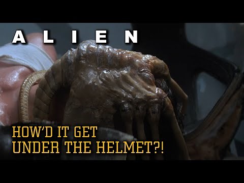 How Did the Facehugger Get Under Kane's Helmet in Alien? - Alien Biology Explained