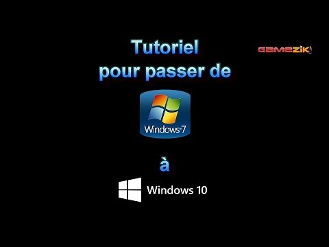 Migration facile de Windows 7 à Windows 10