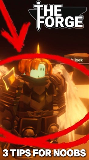 3 Tips for noobs in Roblox Forge!