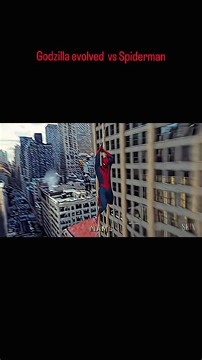 GODZILLA EVOLVED vs SPIDER-MAN… then he showed who REALLY runs this world. 💀🔥 #Godzilla #SpiderMan