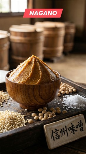 🍶❄️ Winter in Nagano, Japan — The Fermentation Heartland ❄️🍶 When people think of Nagano, they picture snowy mountains, pristine nature, and world-class winter sports. But there’s another side to this region — one that quietly shapes its food culture. Nagano is Japan’s fermentation heartland. Thanks to pure mountain water, crisp air, and long, cold winters, this region offers ideal conditions for fermentation. For generations, locals have carefully crafted miso, soy sauce, and sake — not rushe