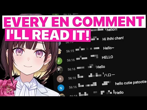Michiru Will Read All EN Comments (Izuki Michiru/ Hololive) [Eng Subs]