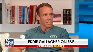 92K views · 2.6K reactions | Exclusive: Chief Petty Officer Eddie Gallagher reacts to reports that top military officials were threatening to resign if they were not able to move forward with the review process to determine if he could remain a Navy SEAL | Fox & Friends | Facebook