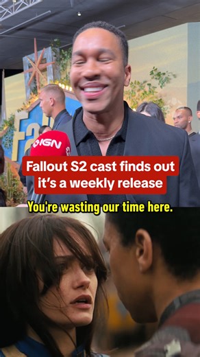 355K views · 2.4K reactions | Fallout won't be dropping in a binge format anymore and the first episode of season 2 is out NOW! #fallout #redcarpet #interview #kumailnanjiani #aaronmoten #gaming | IGN | Facebook