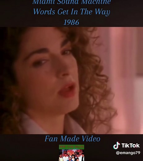 Gloria Estefan & Miami Sound Machine - Words Get In The Way - 1986 #gloriaestefanmiamisoundmachine #80smusic #80skid #80s #genx @Gloria Estefan YouTube Credit: Cosmito Fulanito Elbarto