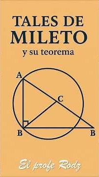 TALES OF MILETUS AND HIS THEOREM #learnbyplaying #mathematics #algebraically #mathematics