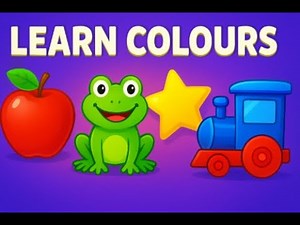 Learn Colour Names in English | Basic Colors for Kids | English Vocabulary Lesson