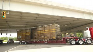 New train car arrives at Myrtle Beach Train Depot