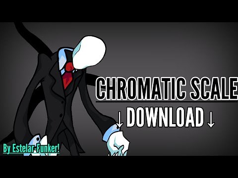 FNF Slender Man Chromatic Scale + Download (by Estelar-Funker)