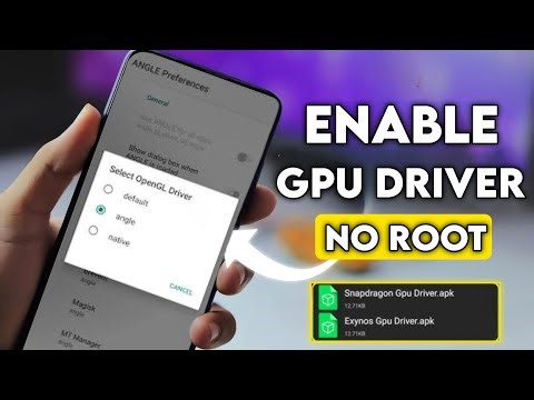 Enable GPU Driver In Any Phone | Overclock Android 90FPS | How Install GPU Driver In Android No Root