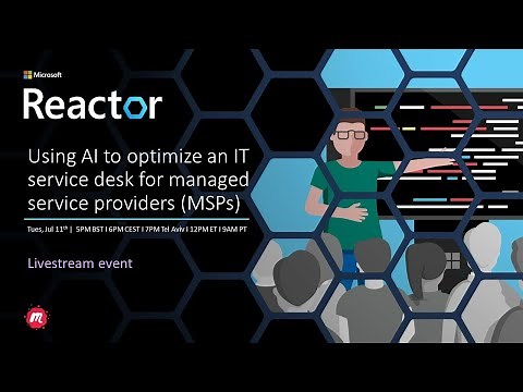 Using AI to optimize an IT service desk for managed service providers (MSPs)
