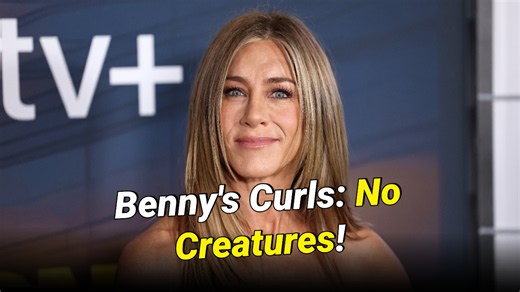 Jennifer Aniston tries her hand at Benny Blanco’s curly hair in hilarious new video