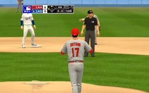 【MLB2K】投打双修大谷翔平带领天使完胜道奇