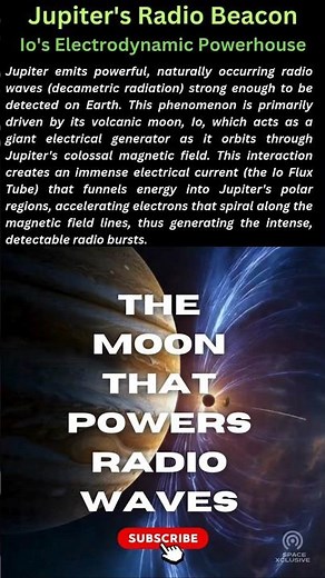 The mystery behind IO Jupiter's radiowaves - #jupiter #jupitermoon #IO #solarsystem #universe #space