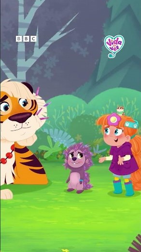 Vida the Vet’s Fun Animal Fact #12 🦔🌿 | Porcupine Quills Grow Back | CBeebies #shorts