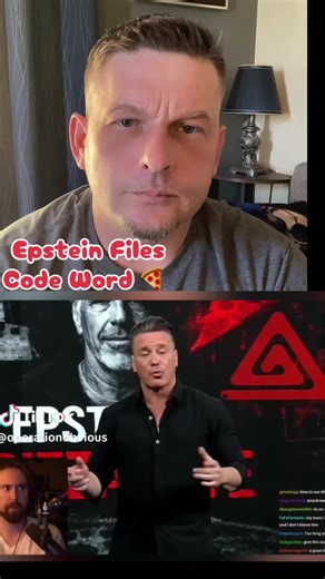 Code Word 🍕 #epstein #epsteinfiles #rabbithole #conspiracytheory #eyeswideshut