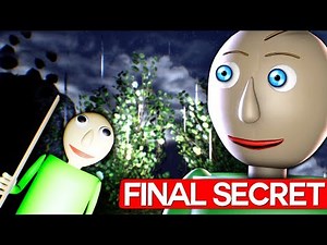 Finalul Secret din BALDI HD!