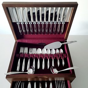 Nobility Plate Silverware Set, 100-piece Quadruple Silver Plate by Empire Crafts Canada, Original Chest & Papers.no.ds060 - Etsy Canada