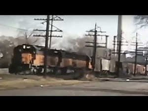 110 - M&NB Railroad - Milwaukee Road 1970s - from 8mm films - Minnesota Wisconsin Montana