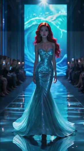 AI-Generated Disney Fashion Show: Mickey, Ariel, Elsa & More!