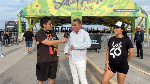 8.6K views · 17 reactions | ¡Estamos en el segundo día del mejor festival de salsa! Te esperamos en el Salsodromo de Boca de Río para bailar al compás del ritmo latino en el Salsa Fest 2024 y para contarnos más detalles de este gran evento está con nosotros Iván Martínez Olvera, Secretario de Turismo del Gobierno de Veracruz. | Los 40 México | Facebook