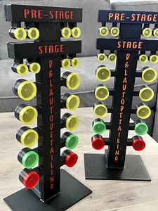 Drag Race Tree Lights - Christmas Tree Desktop Display With LED Lights - Etsy Australia