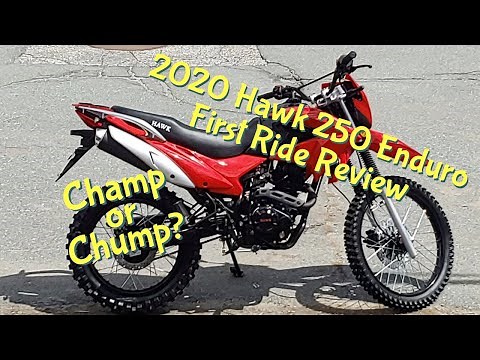 Hawk 250 Enduro Review - First Start and Ride, My Initial thoughts on this Chinese Dual Sport
