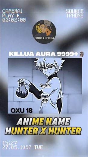 If Killua comes from a family of assassins, killing someone is a common thing for him.💀