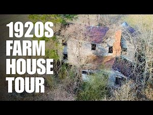 Abandoned House Tour: Historic 1920s Virginia Farmhouse