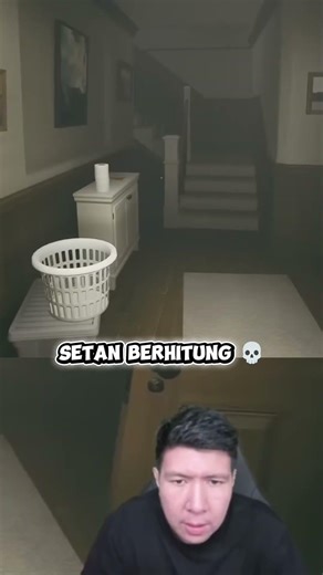 Setan Berhitung 💀 #windahbasudara #windah #windahbasudaravideolucu #jumpscare #hororindonesia