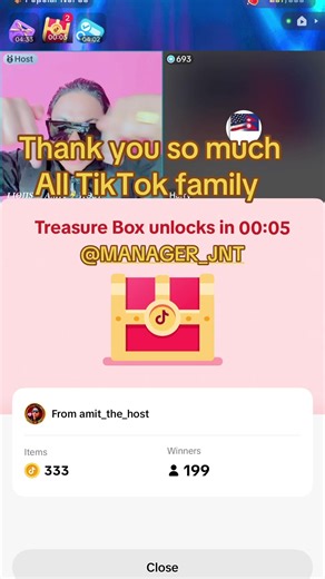 Unbox the New TikTok Treasure Box Live