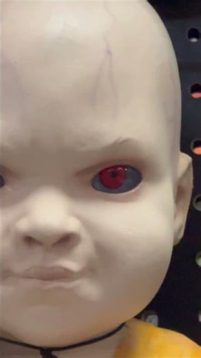 creepy baby prop at spirit halloween