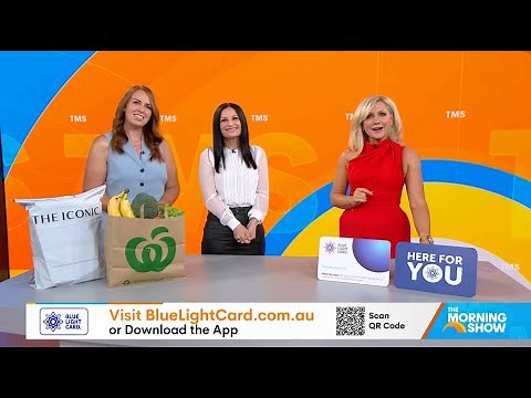 The Morning Show Feature: How to Save Big with Blue Light Card Australia!💳✨