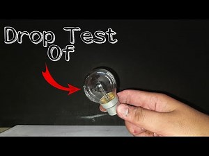 Unbrackable | Dropping light Bulb Test | Drop Test In SlowMotion | Will It Survive ? # crazyxyz