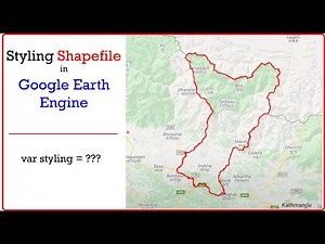 Styling Shapefile in Google Earth Engine