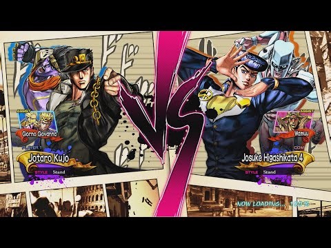 JOTARO KUJO vs JOSUKE HIGASHIKATA 4 - JoJo's Bizarre Adventure All Star Battle 2013