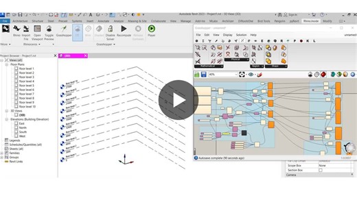 #rhinoinsiderevit #parametricdesign #bim #revit #grasshopper #computationaldesign #architecture | Esraa Mahmoud