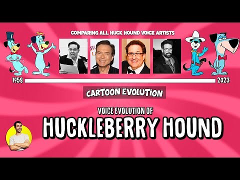 Voice Evolution of HUCKLEBERRY HOUND - 65 Years Compared & Explained | CARTOON EVOLUTION