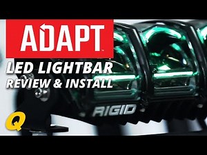 Rigid Industries Adapt LED Lightbar Install on Jeep Wrangler JK