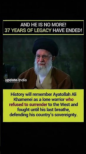 Ayatollah Ali Khamenei Has Fallen • End Of a 37-Year Legacy! 🇮🇷⚰️🔥